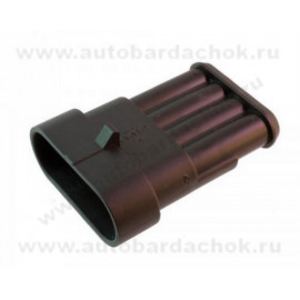 AMP 282106 разъем 4-х контактный